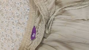 Cream Palazzo Pants