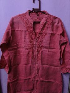 Elegant Embroidered Kurta