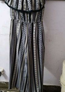 Printed Off Shoulder /Jumpsuit