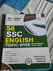 SSC ENGLISH TOPIC WISE SOLVED PAPERS