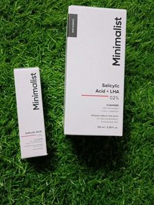 Minimalist Salicylic Face Cleanser & Serum