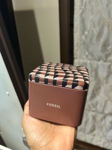 Fossil Rose Gold Crystal Accent Watch