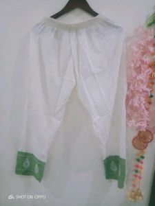 New Two Pcs Lucknavi Chickenkari Suit