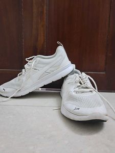 Puma White Sport Shoes