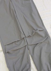 Gray Parachute Pants