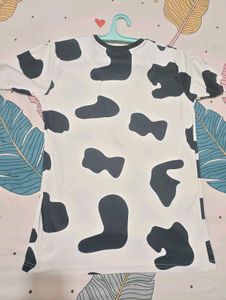 Cow Print T Shirt