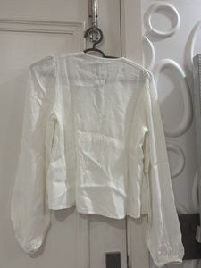 Blanco Blusa Eve - XS