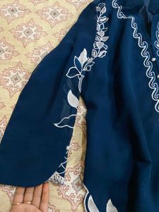 Navy Blue Pakistani Set