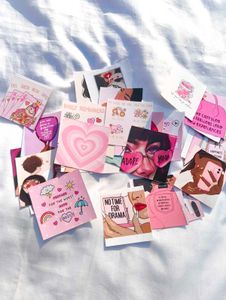 Set Of 40 Printed Stickers