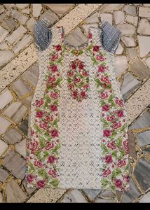 Floral Kurta Set Without Dupatta