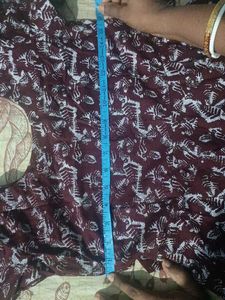Burgundy Print Butterfly Sleeve Dress