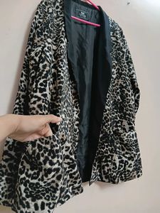 Animal Print Street Style Jacket