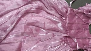 Pink Sequin Bodice Dress