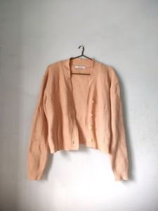 Peach Cardigan 🌸