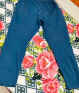 💙 Fleece-Lined Tracksuit - Navy/Pink Stripes 💙