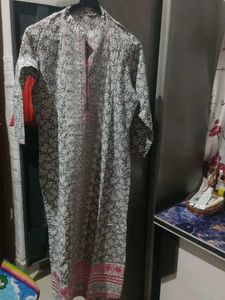 Elegant Printed pure cotton suit set