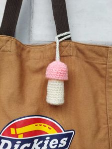 Crochet Mushroom 🍄 Lipstick Holder