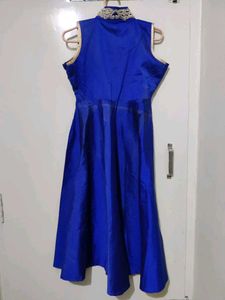 Royal Blue Ethnic Gown