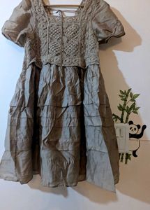 Crochet Top Dress