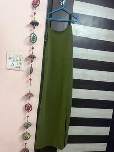 Olive Green Maxi Dress