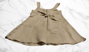 Cute Bear Applique Tunic Dress