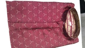 Burgundy Embroidered Kurta Pajama Set