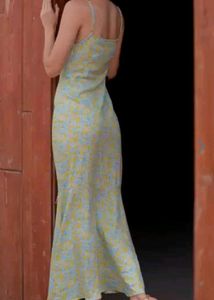 Floral Slit Maxi Dress