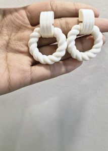 Chic Twisted Hoop Earrings
