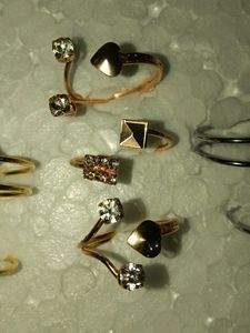 Combo 7 Adjustable Finger Ring