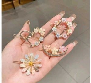 Attractive Korean Hair Clips Pack Of 3