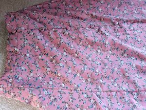 Floral Pink Maxi Skirt