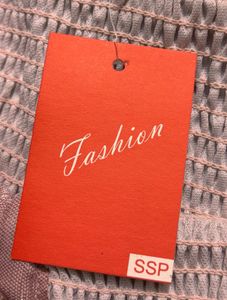 Pink Ruffle Smocked Crop Top
