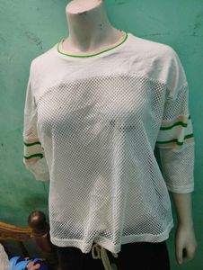 Oversized Mesh Tshirt