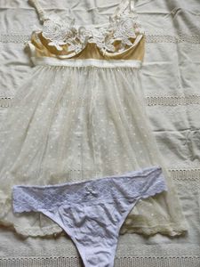 Lace Detail Lingerie Set