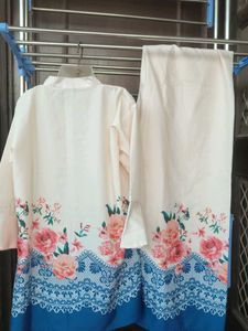 Floral Kurta &amp; Pant Set