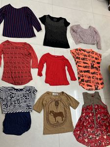 9 Fashion Tops Combo - CLEARANCE DISCOUNT