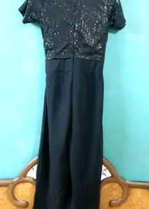 Black Sequin Jumpsuit