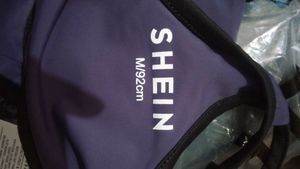 Shein Spaghetti Strap Racerback Fitted Crop Tank T