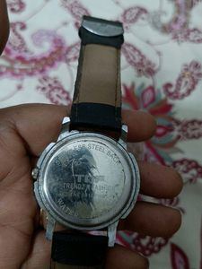 Mens Black Wristwatch