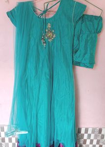 Anarkali Kurta, Bottom Duppata Set