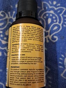 Vit C20% Face Serum