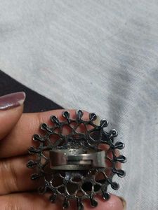 Statement Mandala Ring