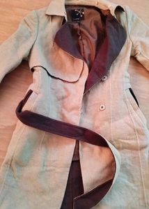 Uk Brand Brown And Nude Coat