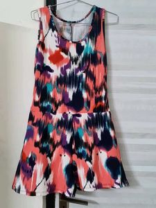 Colorful Sleeveless Dress