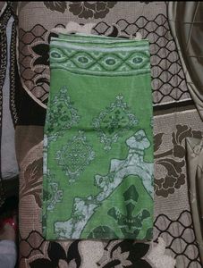 Green Dress Material