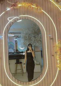 Black Bodycon Midi Dress
