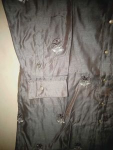 Men&#39;s Grey Kurta