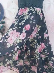 Really Pretty Long Floral Dress