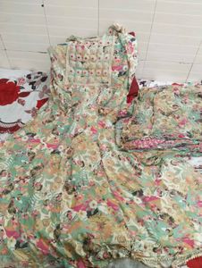 Stylish Floral Frock Suit