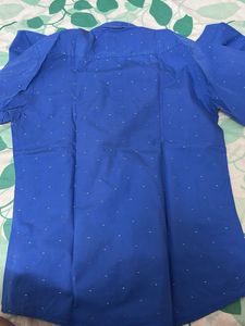 LP Blue Patterned Shirt